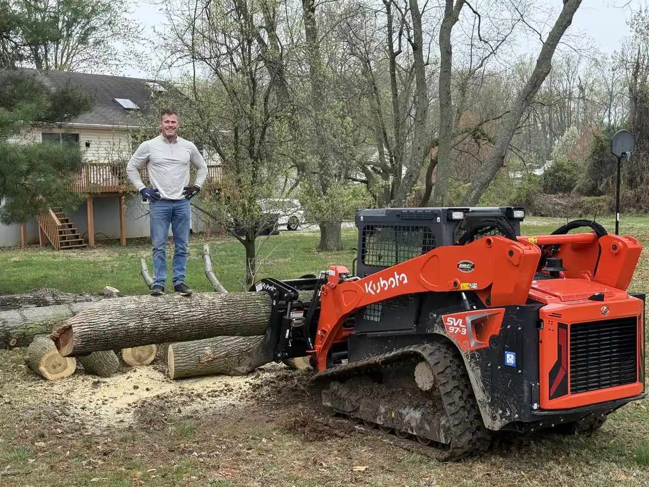 FAQs section addressing tree service inquiries for Bucks County and nearby areas.